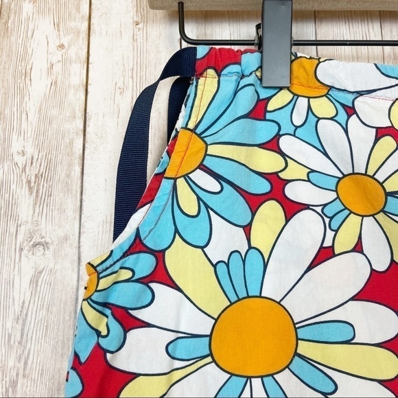 Hanna Andersson Mod Daisy Print Pillowcase Sleeveless Dress Size 6/7 Girls - Picture 3 of 11